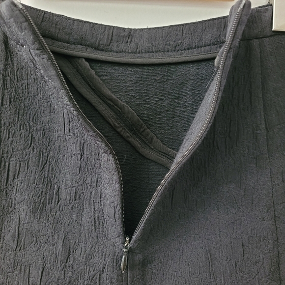 ZARA Asymmetrical Ruffled Mini Skirt Layered Frill Hem Flare Black Flirty Party - Picture 6 of 9